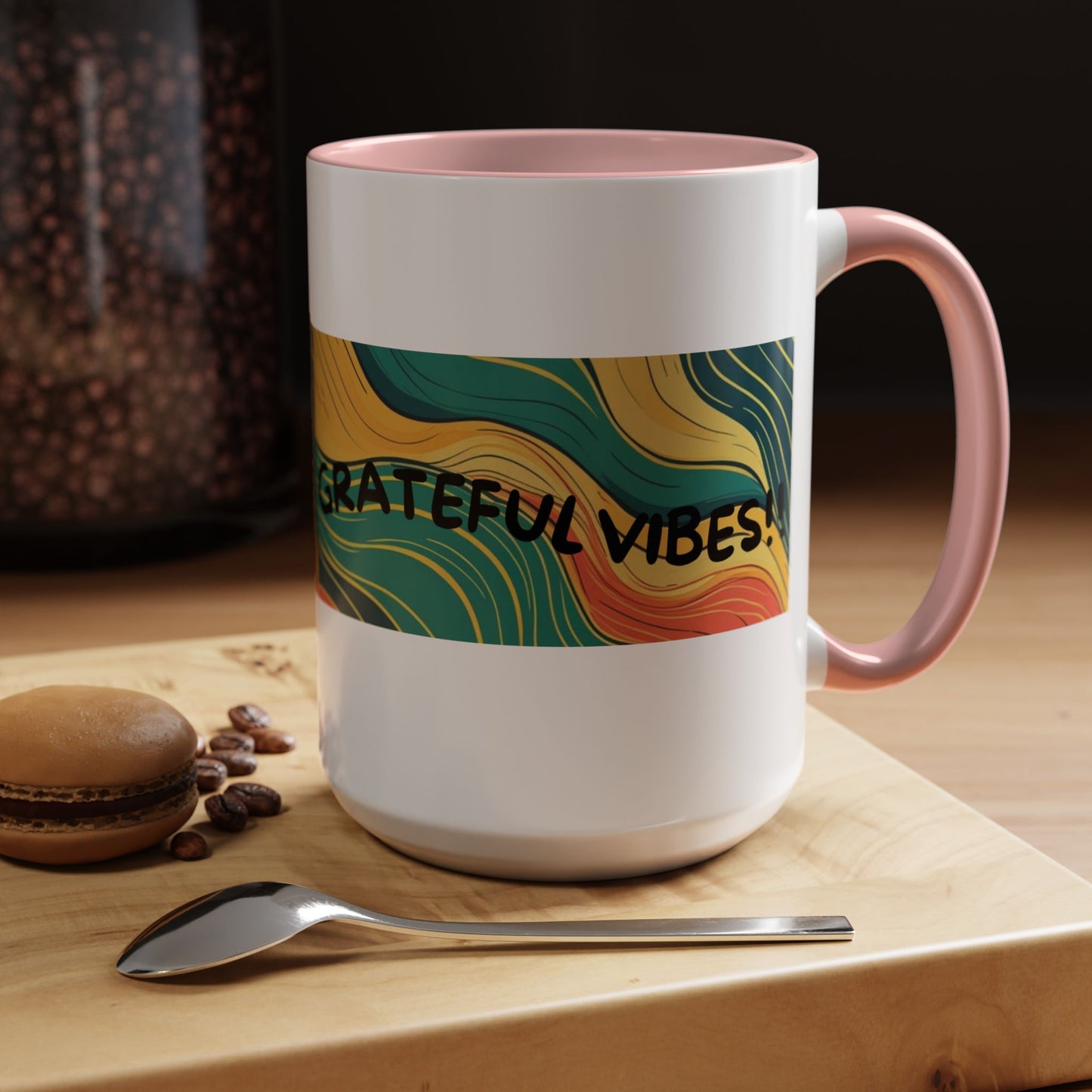 Grateful Vibes Coffee Mug – Inspirational Gift for Coffee Lovers | Shop With Ara