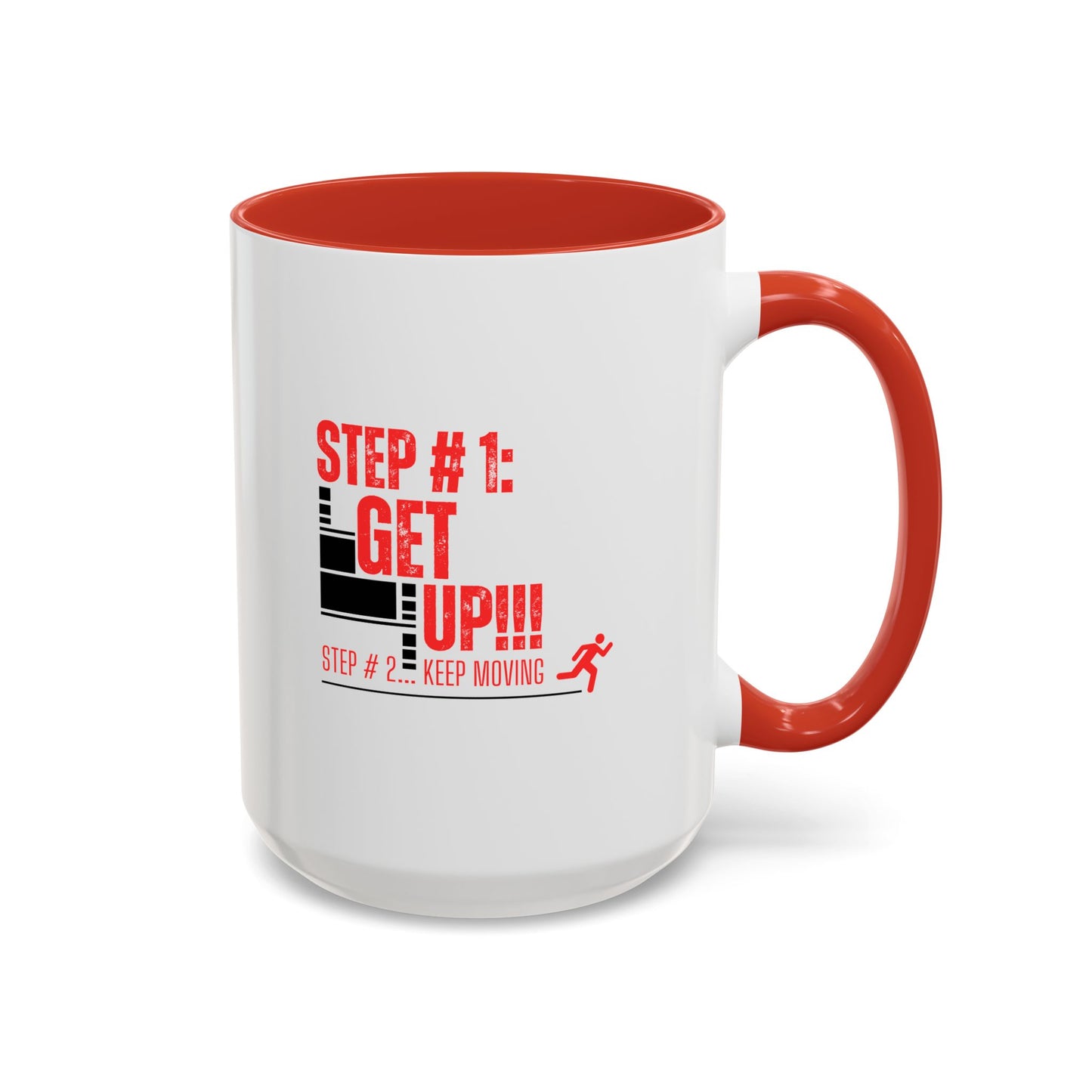 Get Up & Keep Moving Coffee Mug – Motivational Gym Gift for Morning People | Shop With Ara