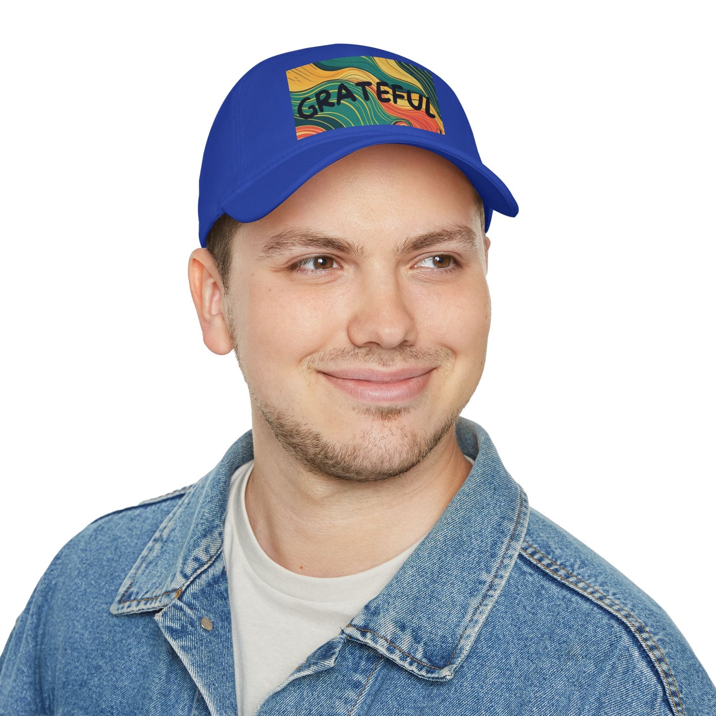 Grateful Low Profile Baseball Cap – Motivational Hat for Outdoors & Sports | Shop With Ara