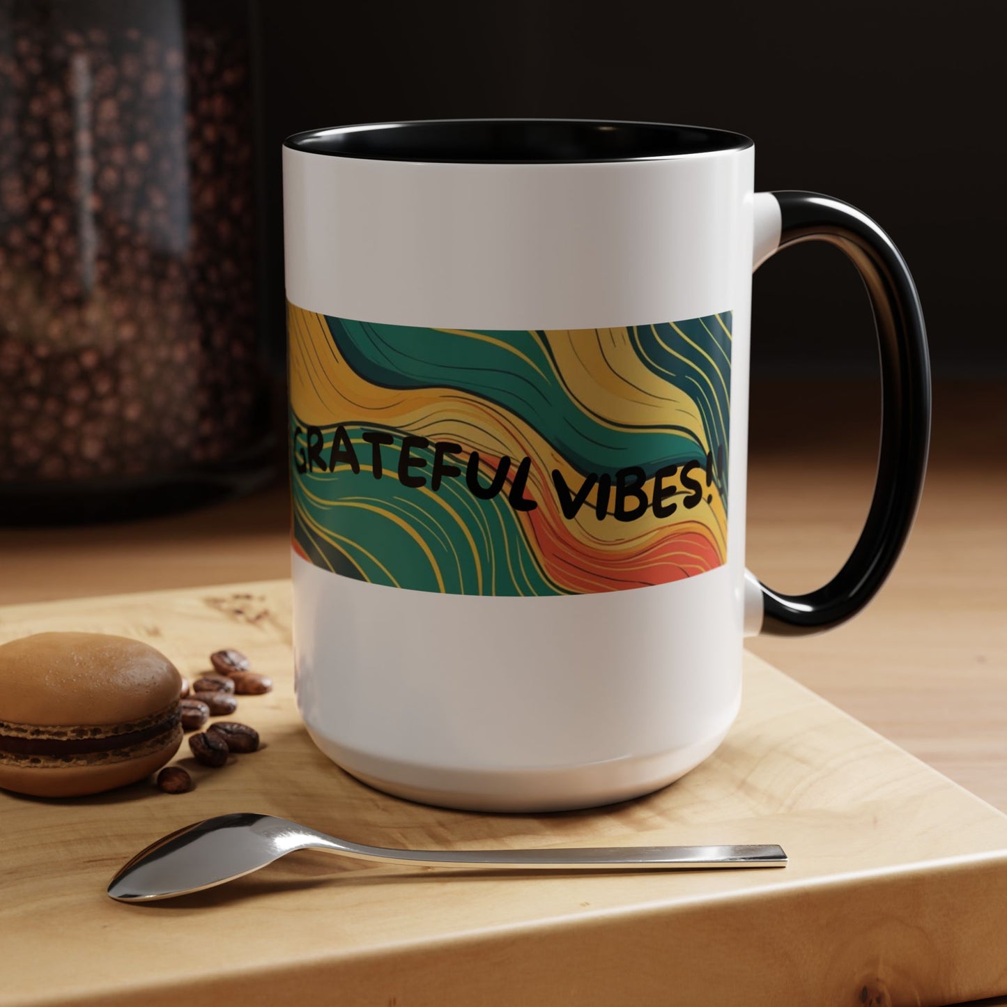Grateful Vibes Coffee Mug – Inspirational Gift for Coffee Lovers | Shop With Ara