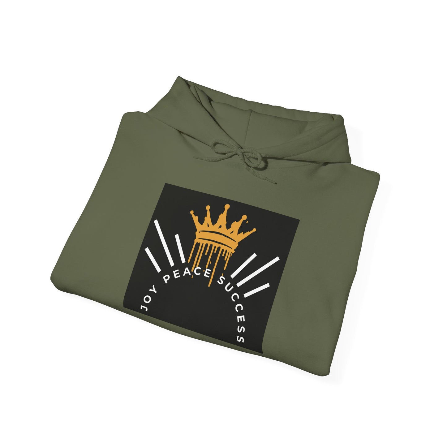 Joy-Peace-Success Hoodie, Positive Affirmations, Athletic Apparel, Active Lifestyle Clothing