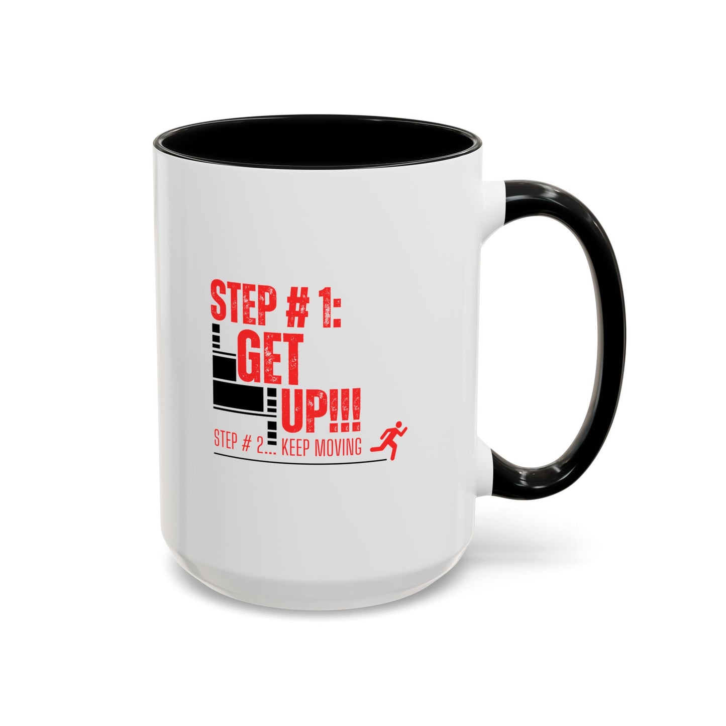 Get Up & Keep Moving Coffee Mug – Motivational Gym Gift for Morning People | Shop With Ara