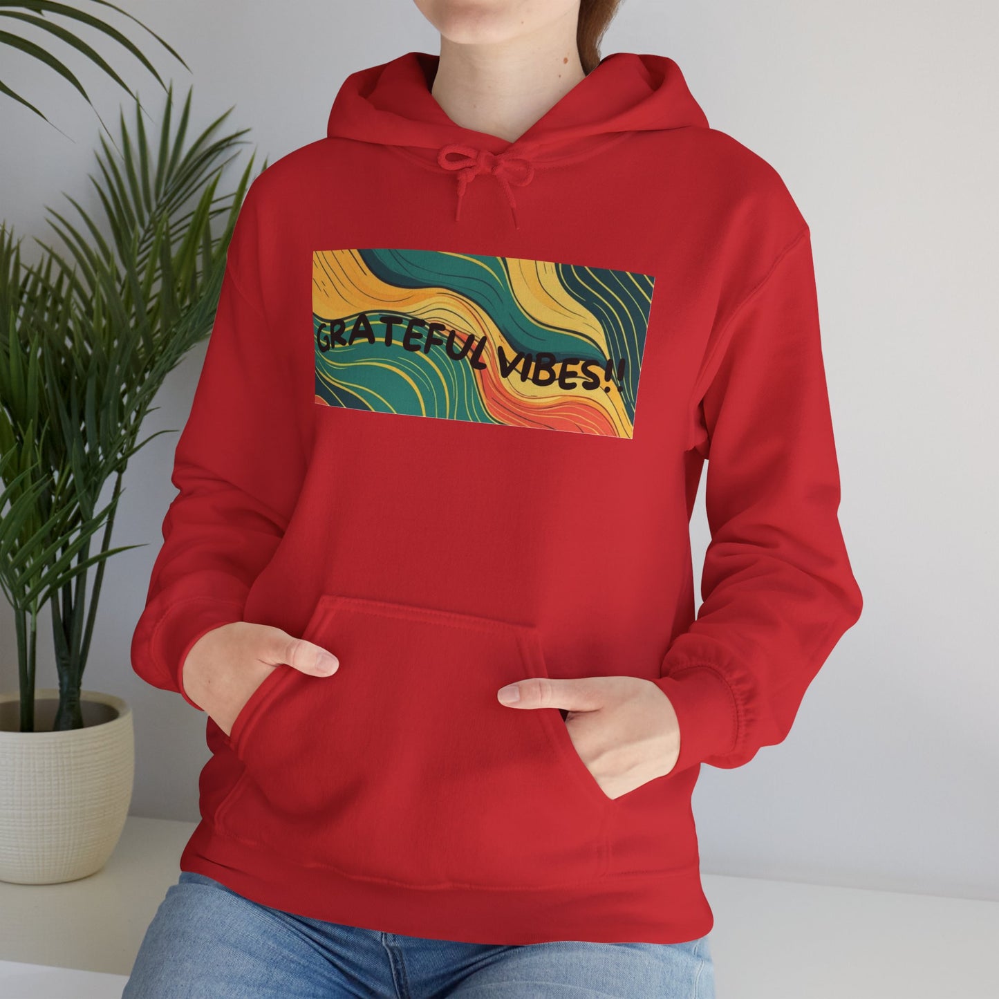 Grateful Vibes Motivational Hoodie – Positive Affirmation Apparel | Shop With Ara