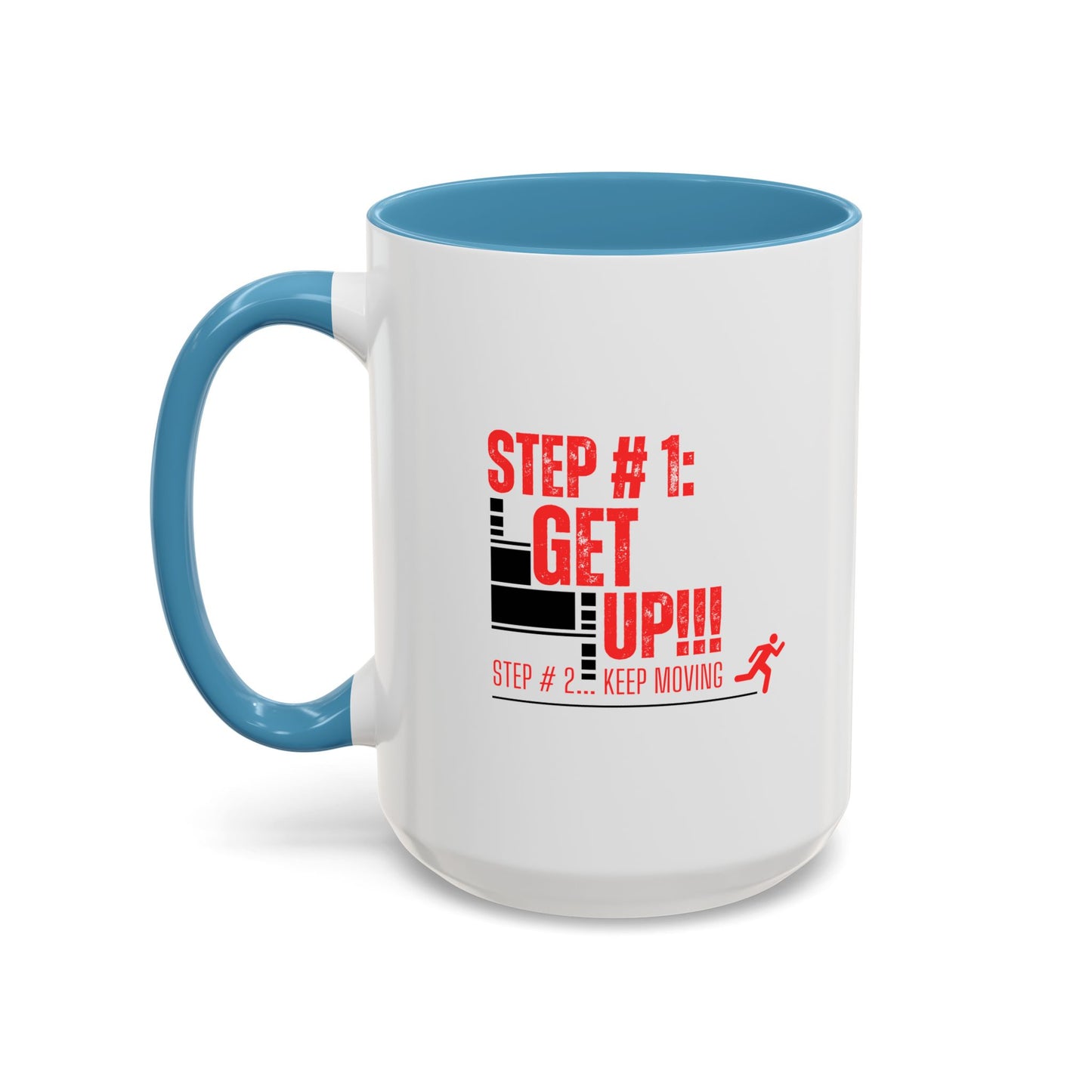 Get Up & Keep Moving Coffee Mug – Motivational Gym Gift for Morning People | Shop With Ara