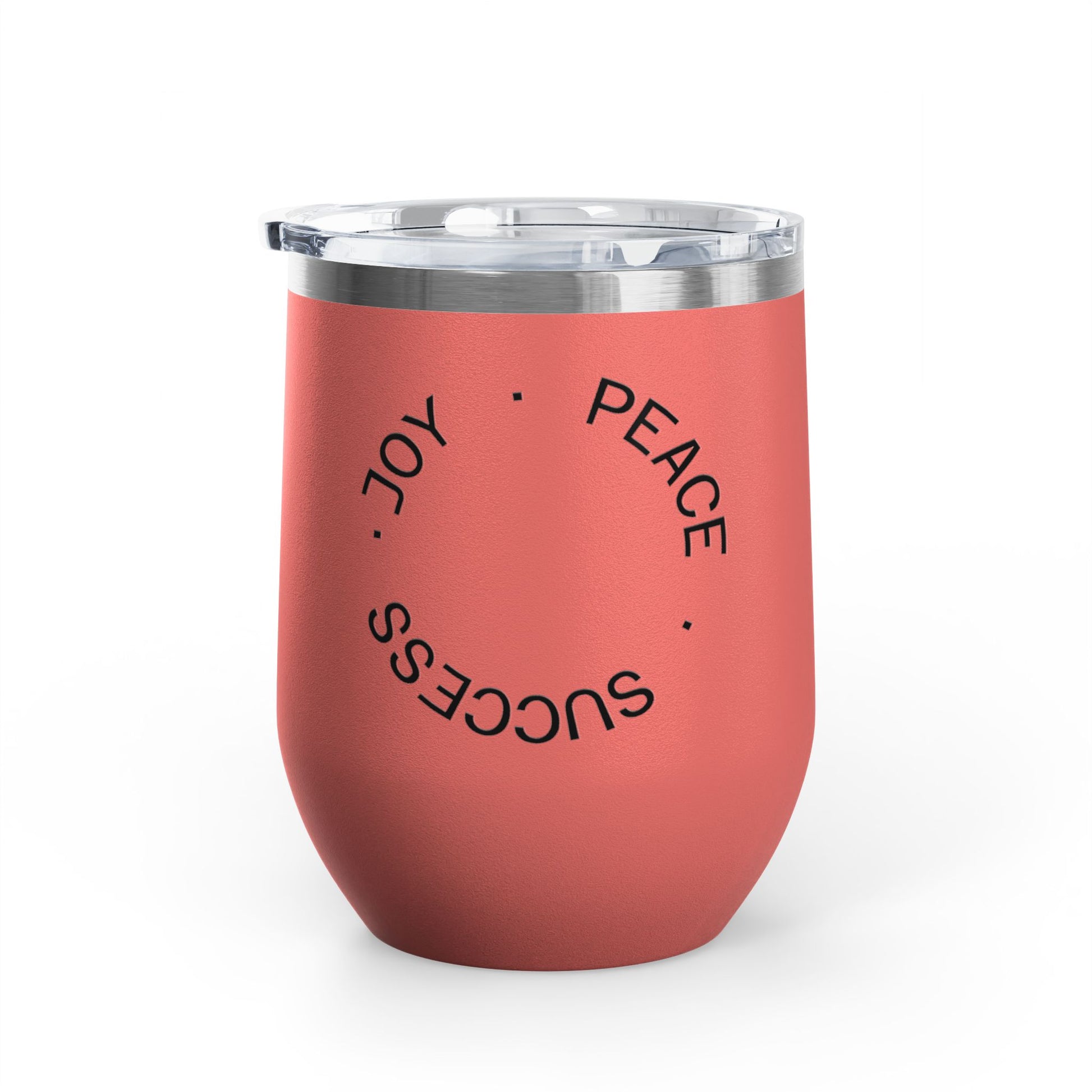 Pink tumbler with motivational text  | Shop With Ara