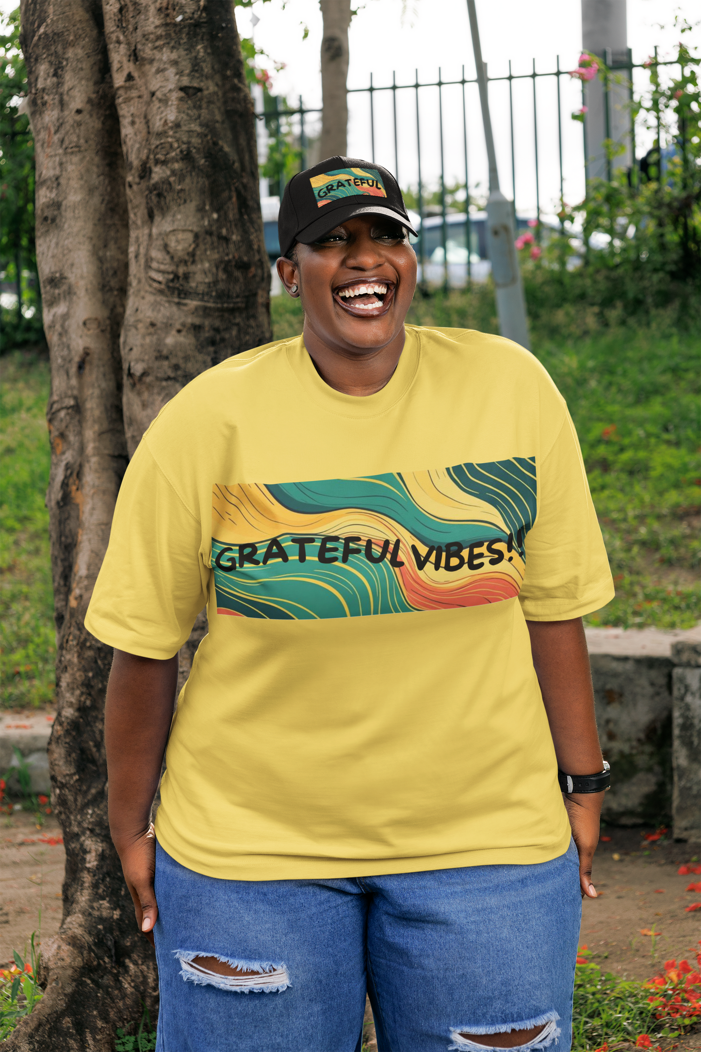 Grateful Low Profile Baseball Cap – Motivational Hat for Outdoors & Sports | Shop With Ara