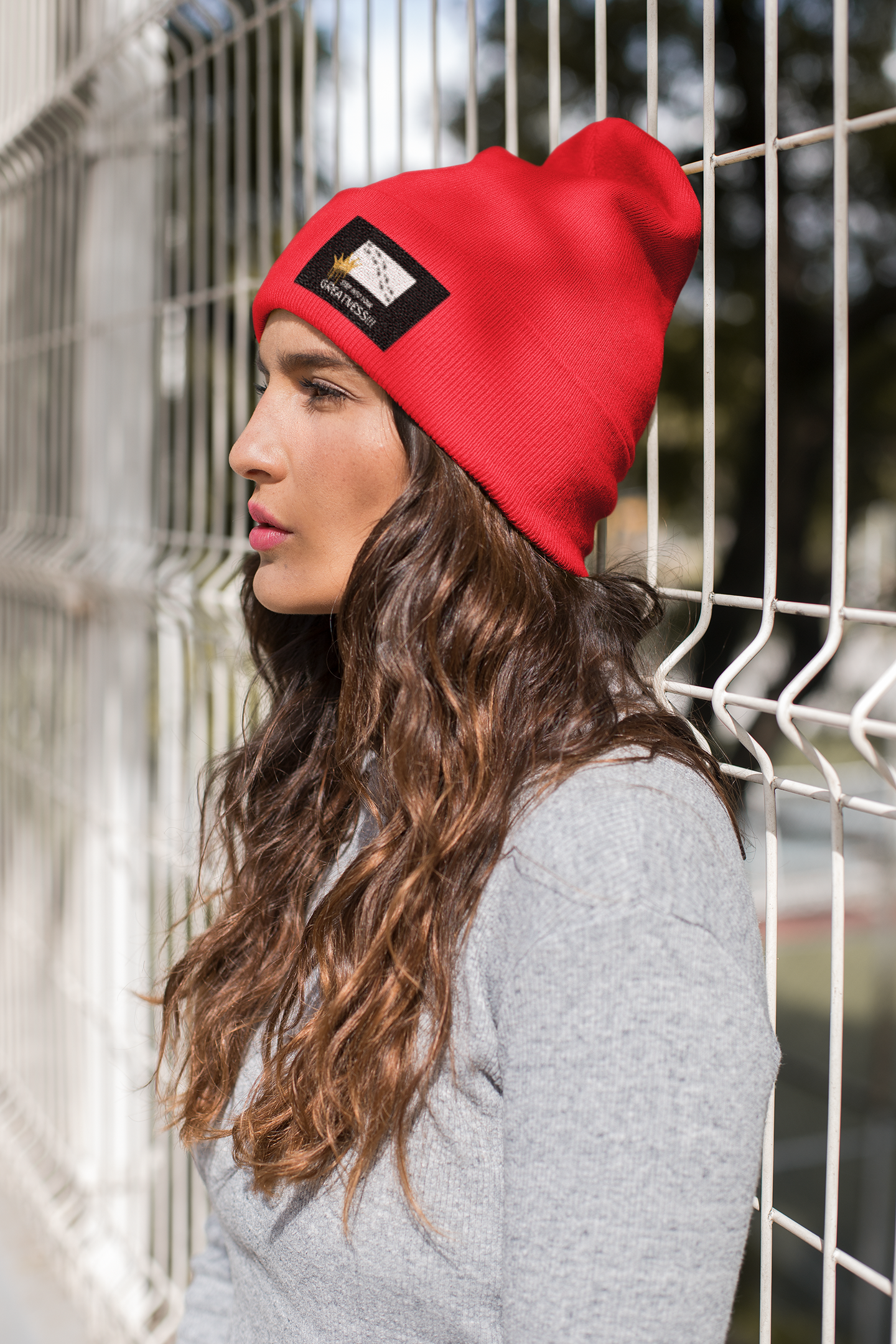 Step Into Your Greatness Embroidered Beanie – Inspirational Winter Hat | Shop With Ara