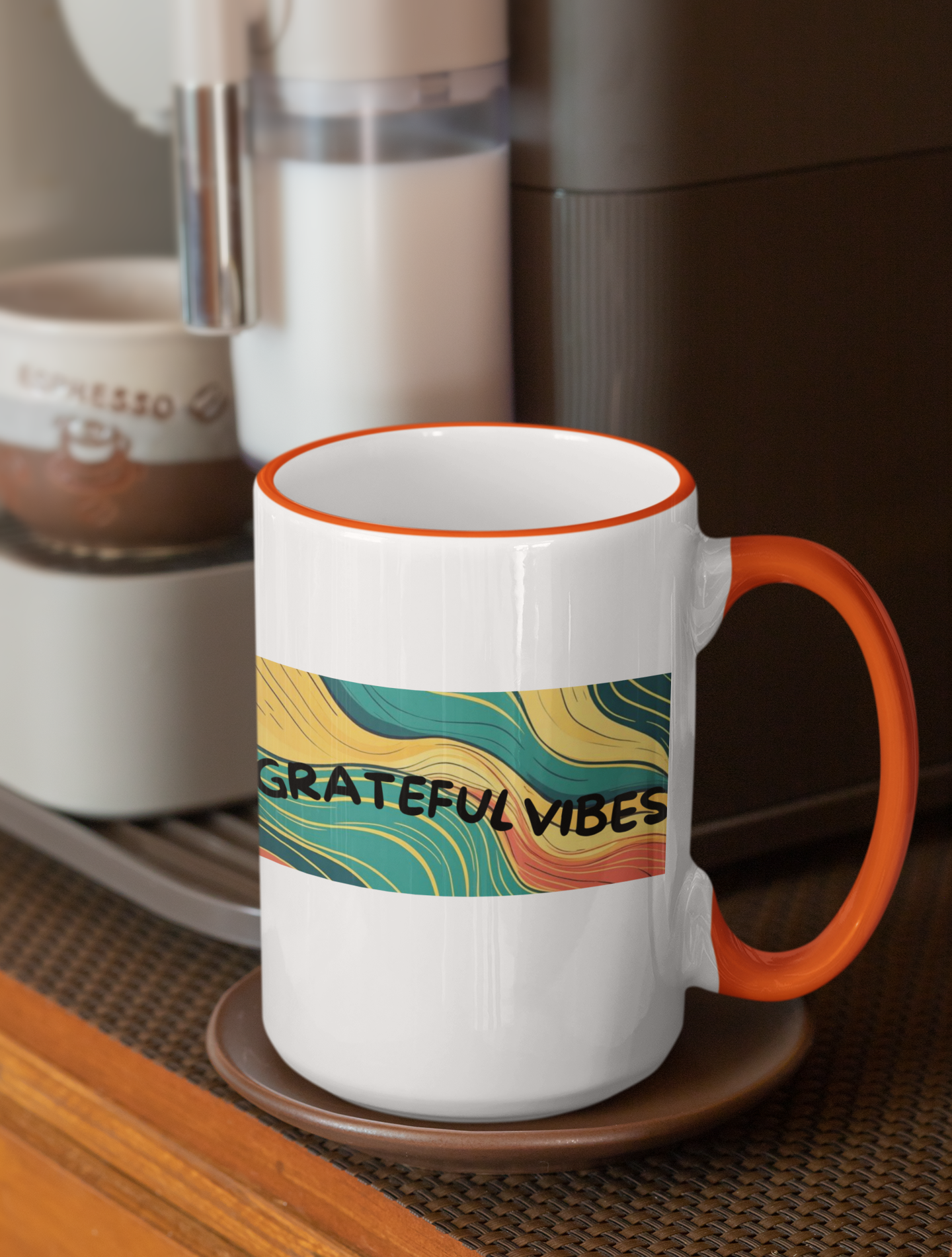 Grateful Vibes Coffee Mug – Inspirational Gift for Coffee Lovers | Shop With Ara