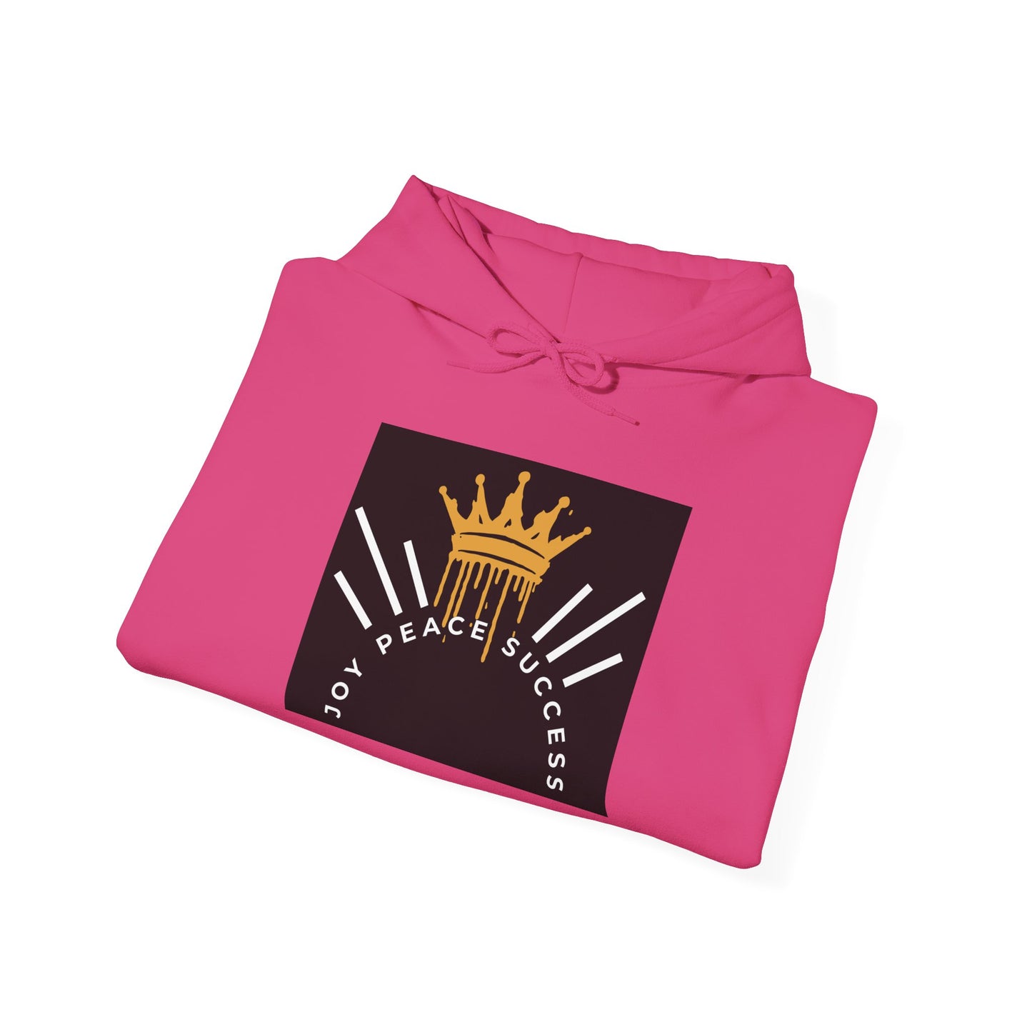 Joy-Peace-Success Hoodie, Positive Affirmations, Athletic Apparel, Active Lifestyle Clothing