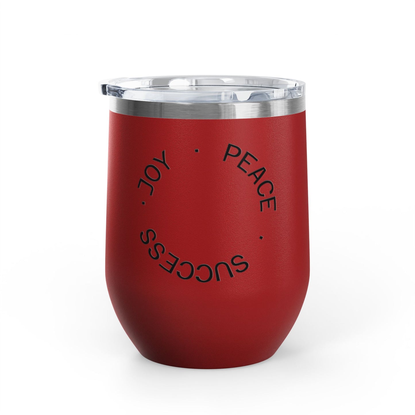 Red tumbler with motivational text  | Shop With Ara