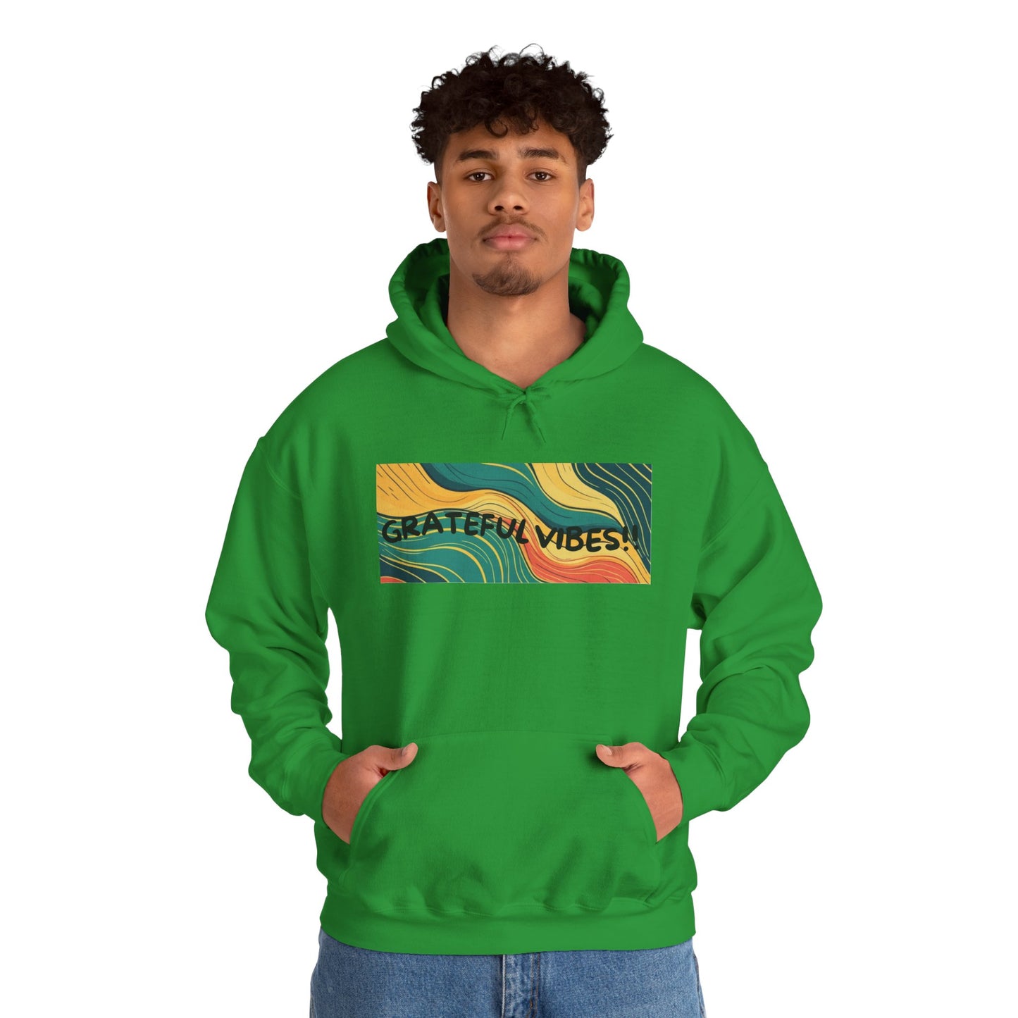 Grateful Vibes Motivational Hoodie – Positive Affirmation Apparel | Shop With Ara