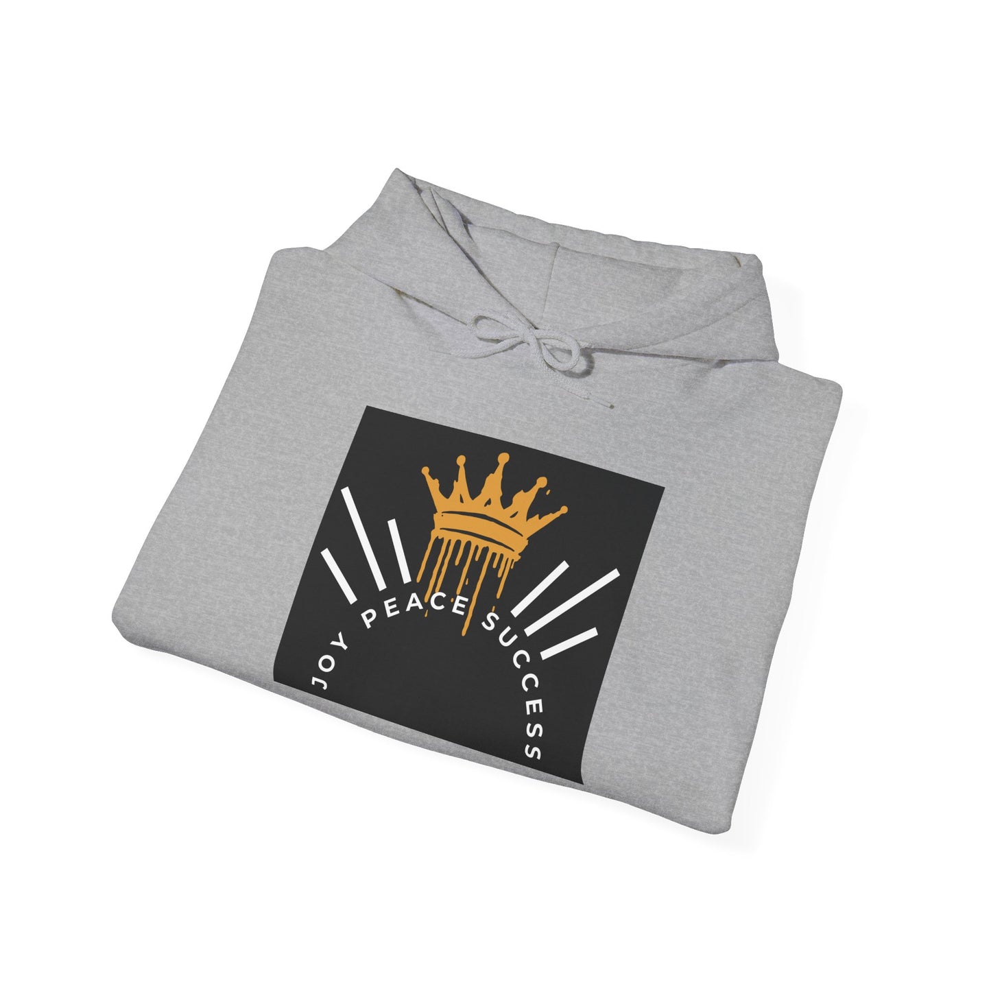 Joy-Peace-Success Hoodie, Positive Affirmations, Athletic Apparel, Active Lifestyle Clothing
