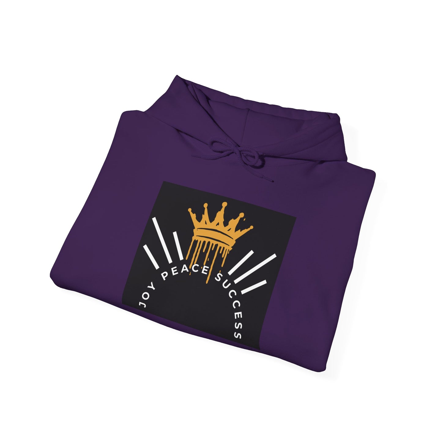 Joy-Peace-Success Hoodie, Positive Affirmations, Athletic Apparel, Active Lifestyle Clothing