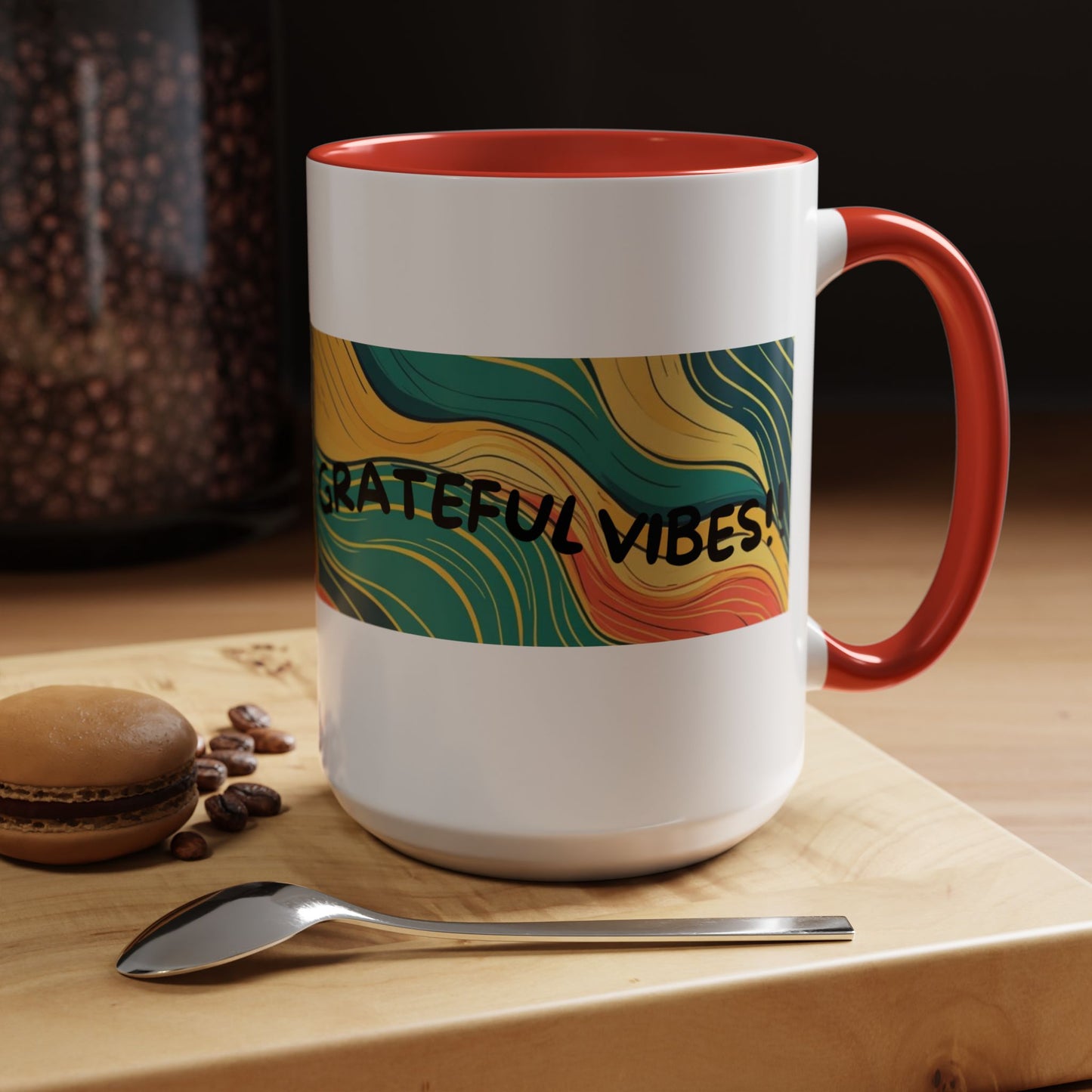 Grateful Vibes Coffee Mug – Inspirational Gift for Coffee Lovers | Shop With Ara