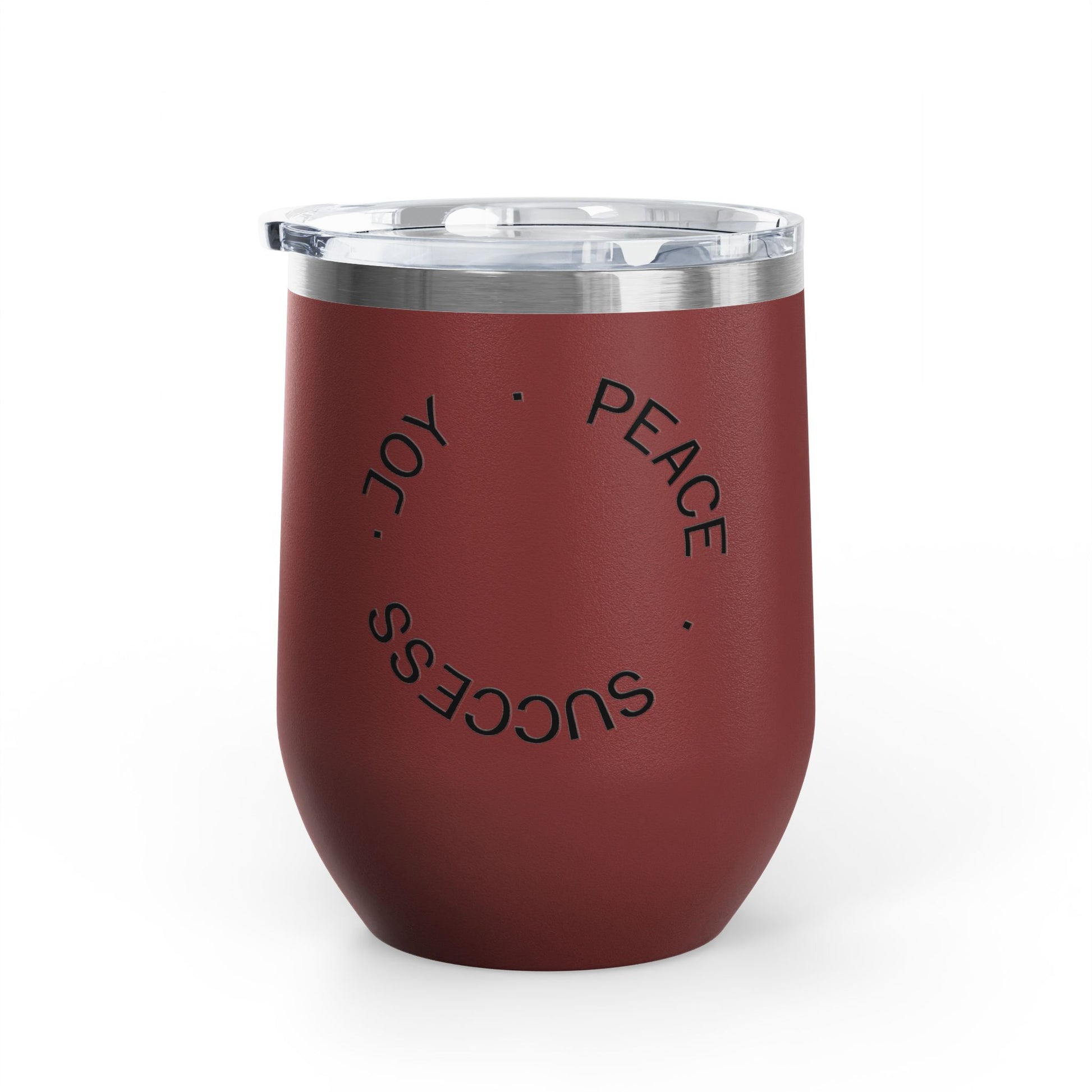 Red tumbler with motivational text  | Shop With Ara